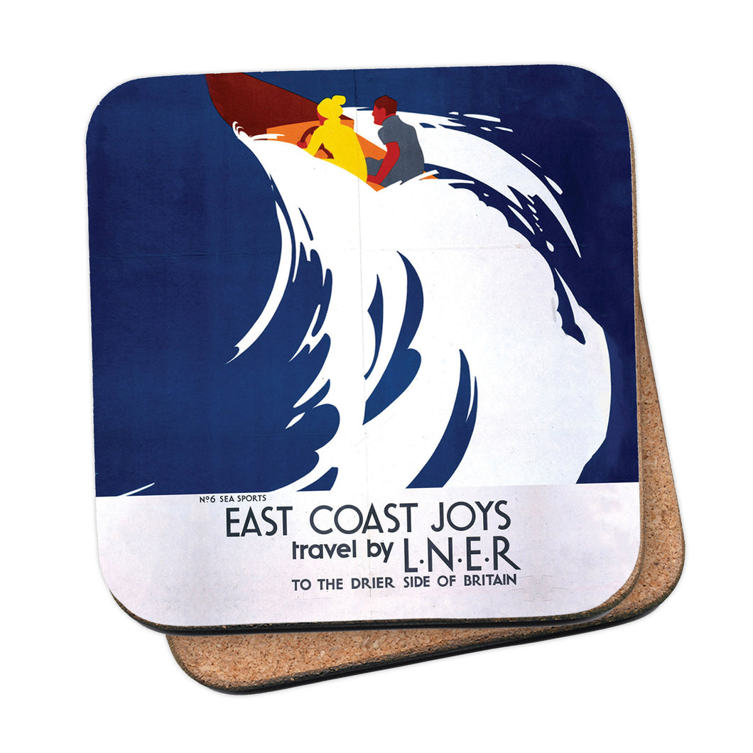 East Coast Joys No 6 Sea Sports Coaster