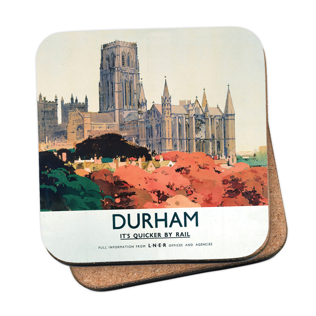 Durham - Trees and Cathedral Coaster