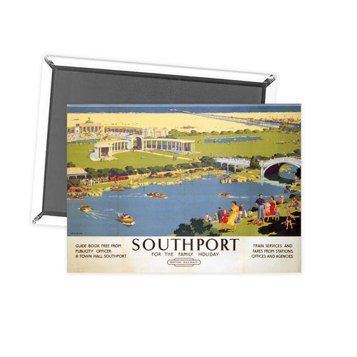 Southport Fridge Magnet
