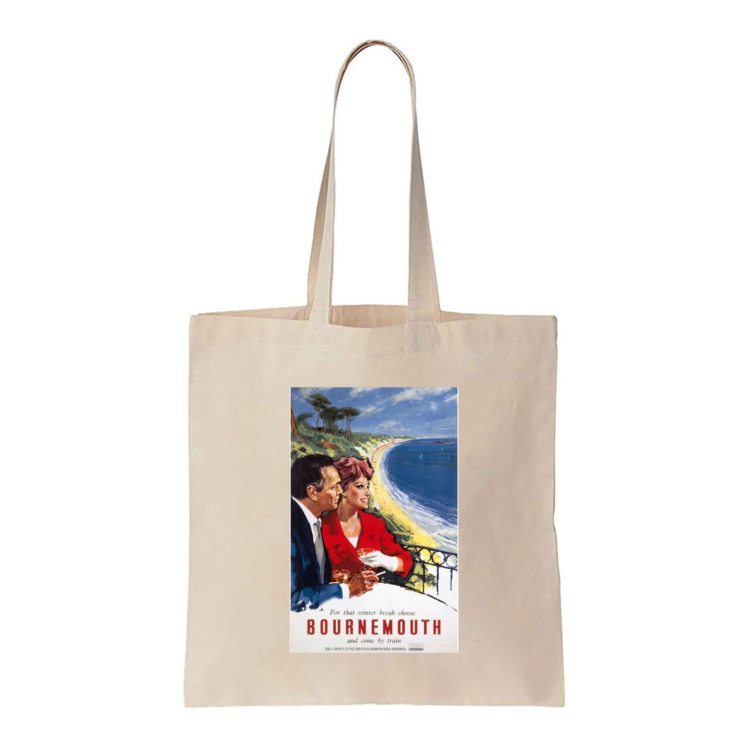 Bournemouth, for that Winter Break - Canvas Tote Bag