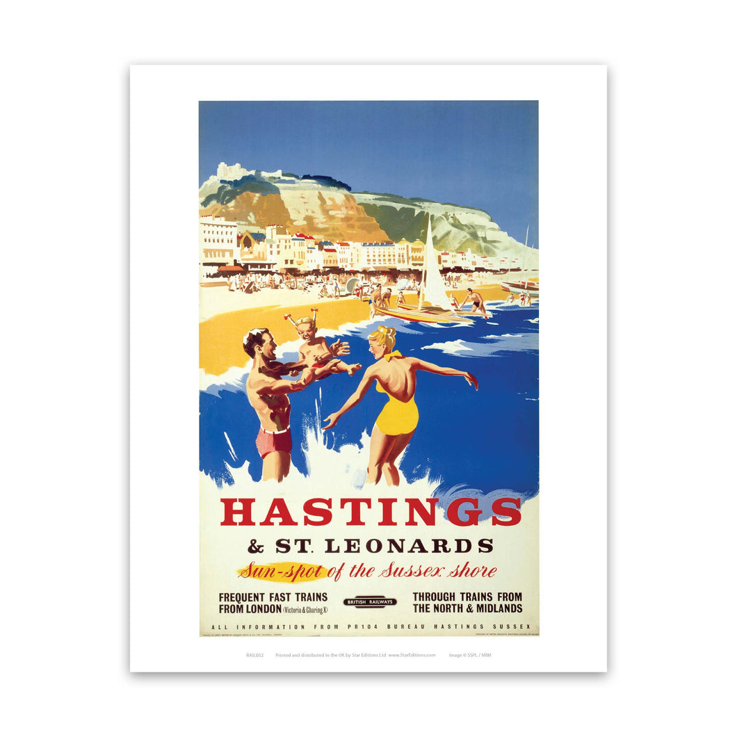 Hastings and St Leonards Art Print