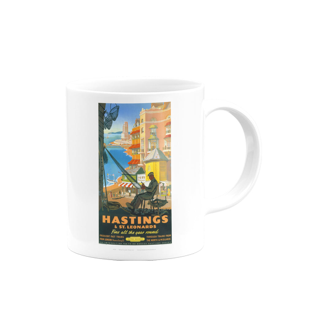 Hastings and St Leonards, Fine all year round Mug