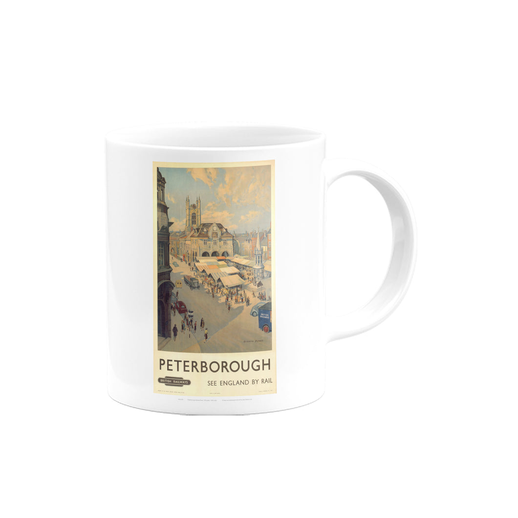 Peterborough - View of Market Mug