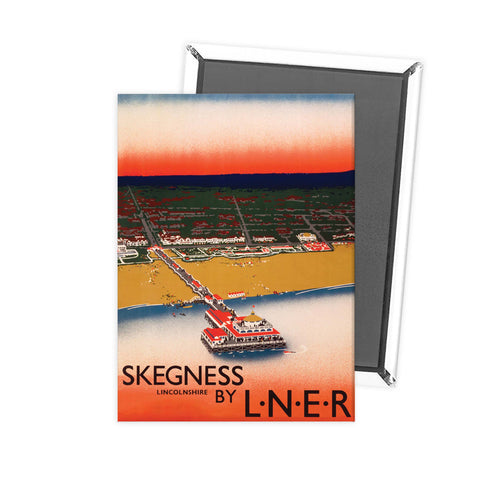 Railway Poster - Skegness - RAIL058 Fridge Magnet