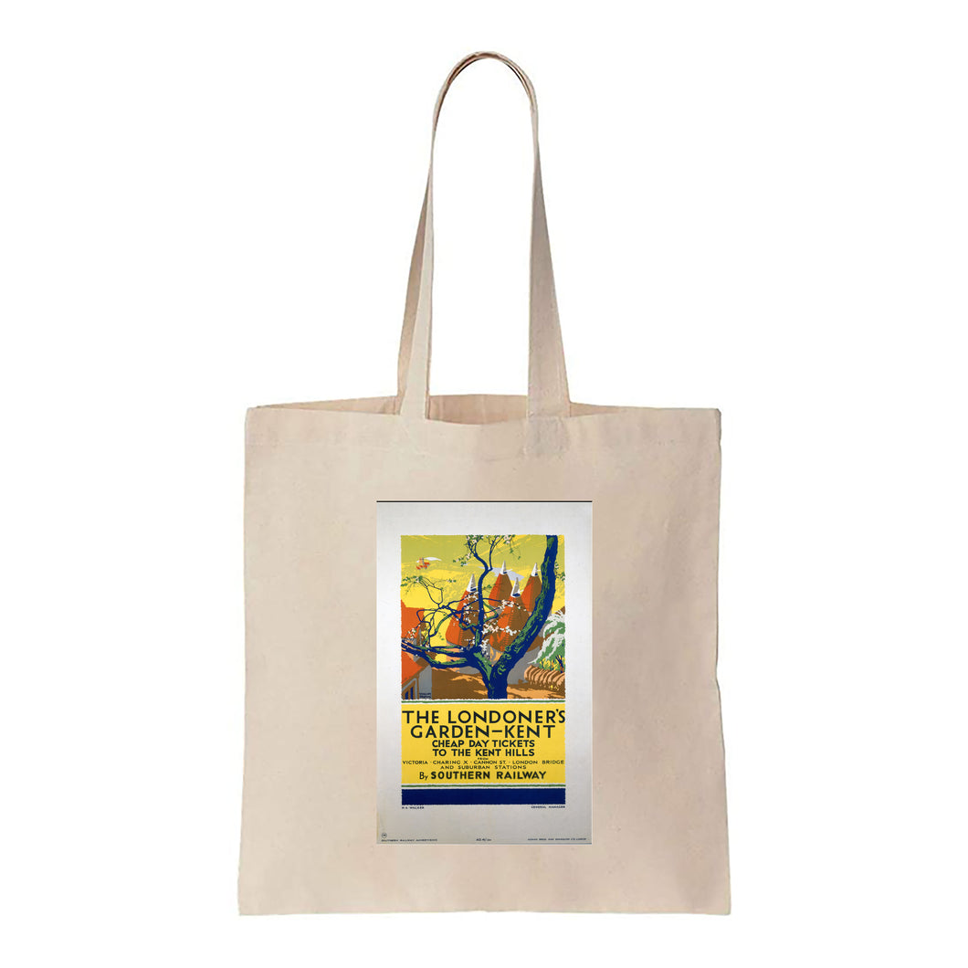 The Londoner's Garden, Kent - Canvas Tote Bag