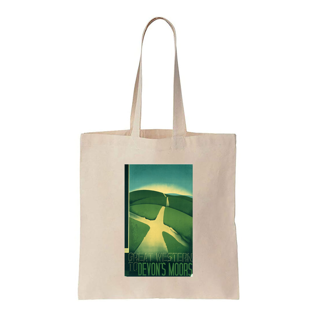 Great Western to Devon's Moors - Canvas Tote Bag