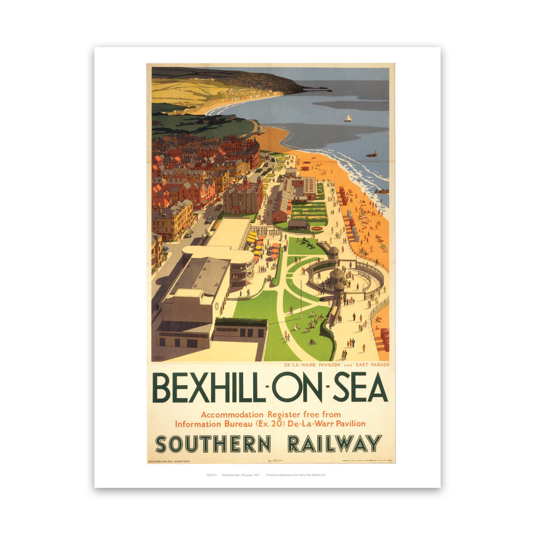 Bexhill-on-sea, De La Warr Pavilion Art Print
