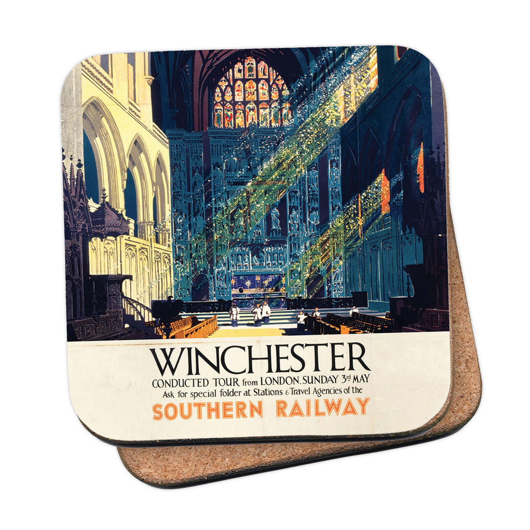 Winchester Cathedral - Windows Coaster