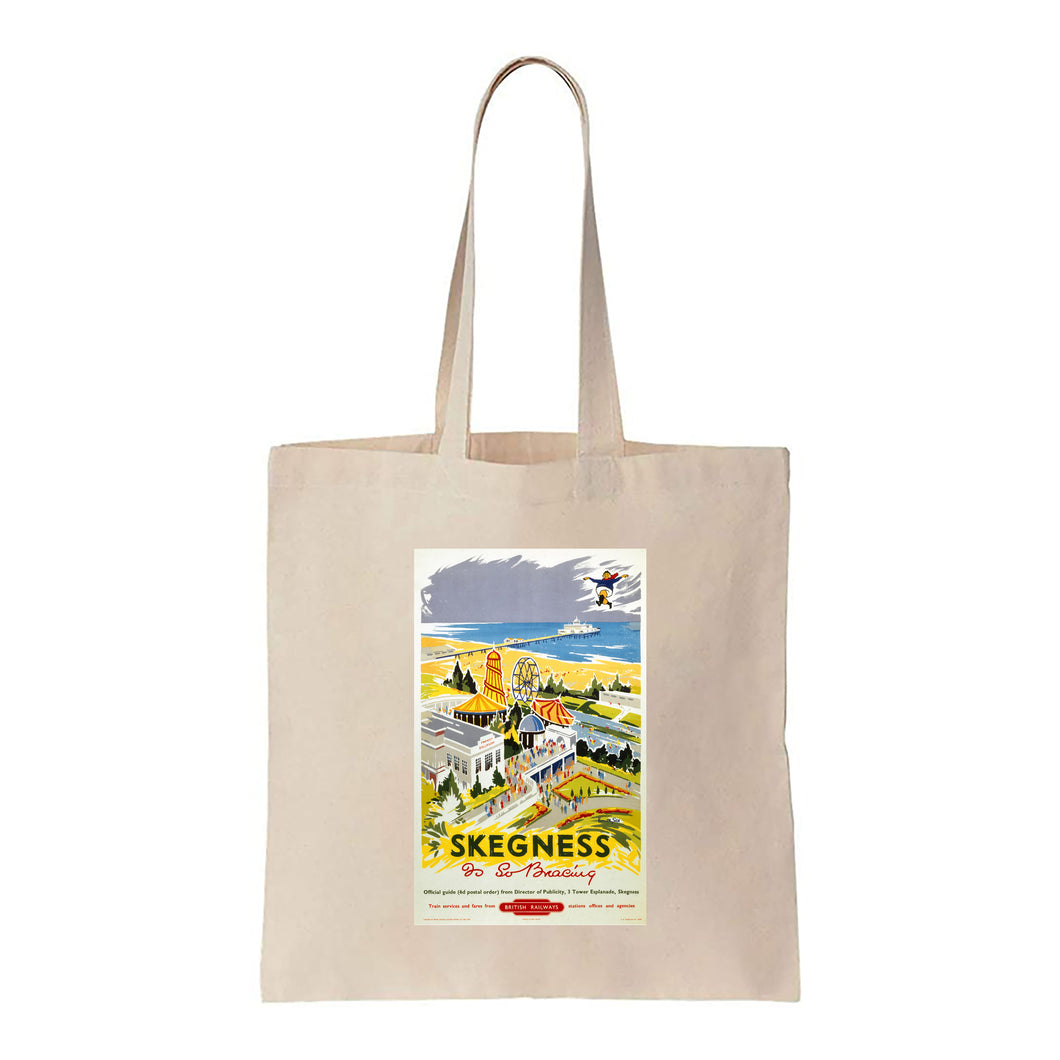 Skegness is so Bracing - Canvas Tote Bag