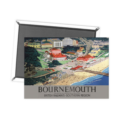 Bournemouth from air Fridge Magnet