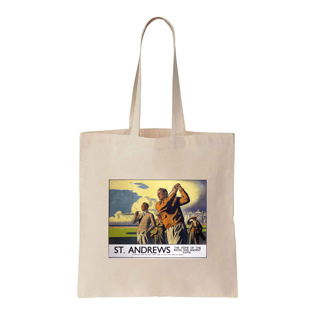 St Andrews, Home of the Royal Game - Canvas Tote Bag