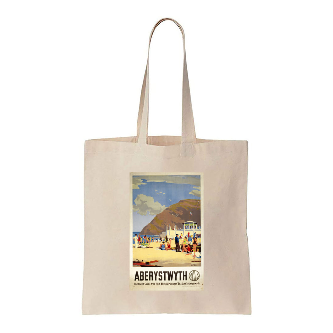 Aberystwyth Beach - Canvas Tote Bag