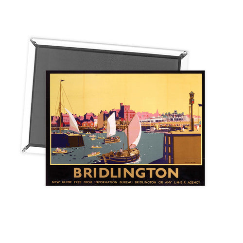 Bridlington Boats Fridge Magnet