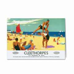 Cleethorpes - Beach Greeting Card