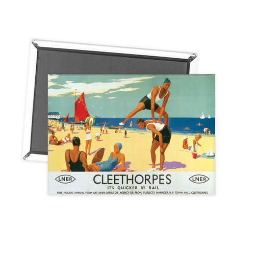 Cleethorpes Leapfrog Fridge Magnet