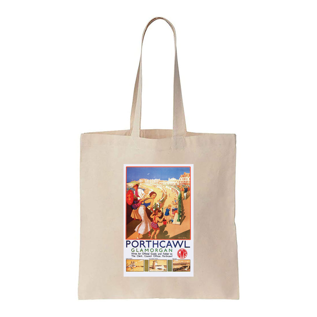 Porthcawl, Glamorganshire - Canvas Tote Bag