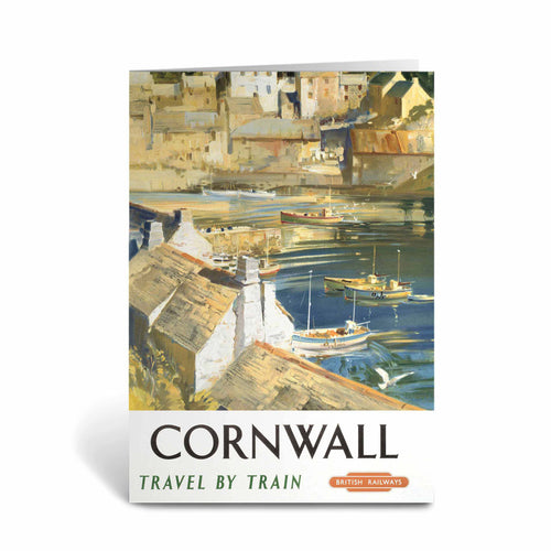 Cornwall - Harbour Greeting Card