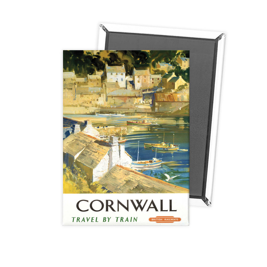 Cornwall Harbour Fridge Magnet
