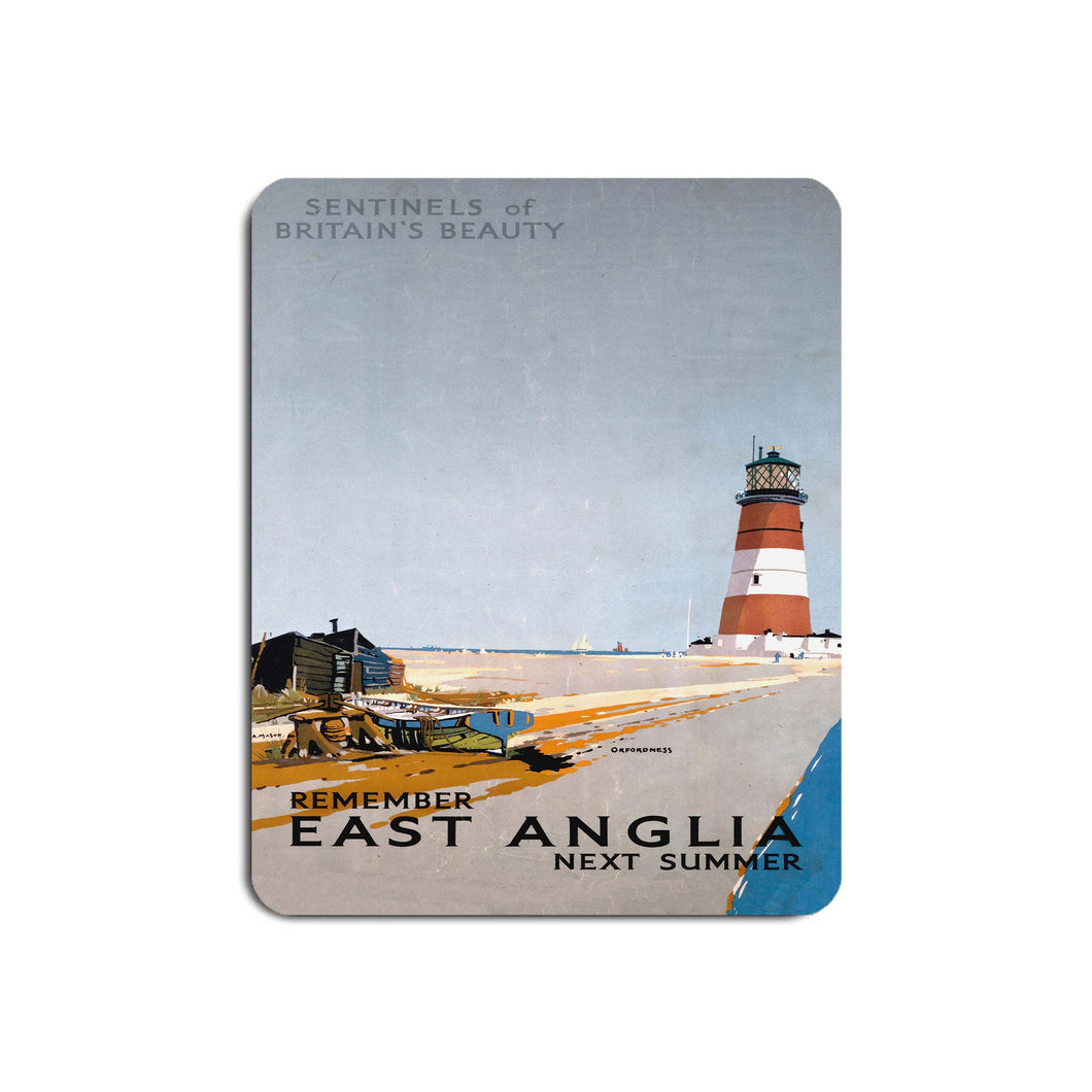 Remember East Anglia Next Summer - Orford Ness - Mouse Mat