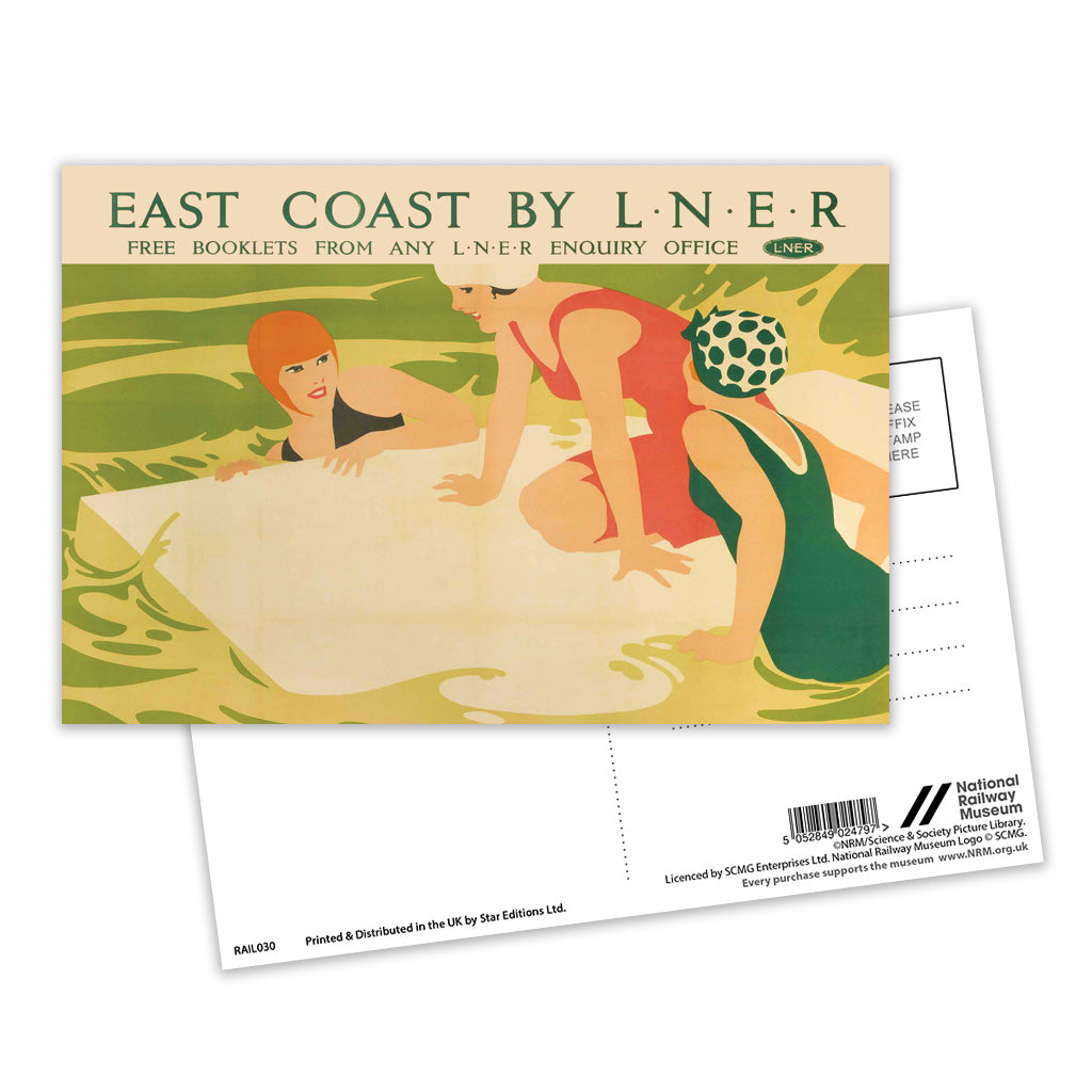 East Coast by LNER Postcard Pack of 8