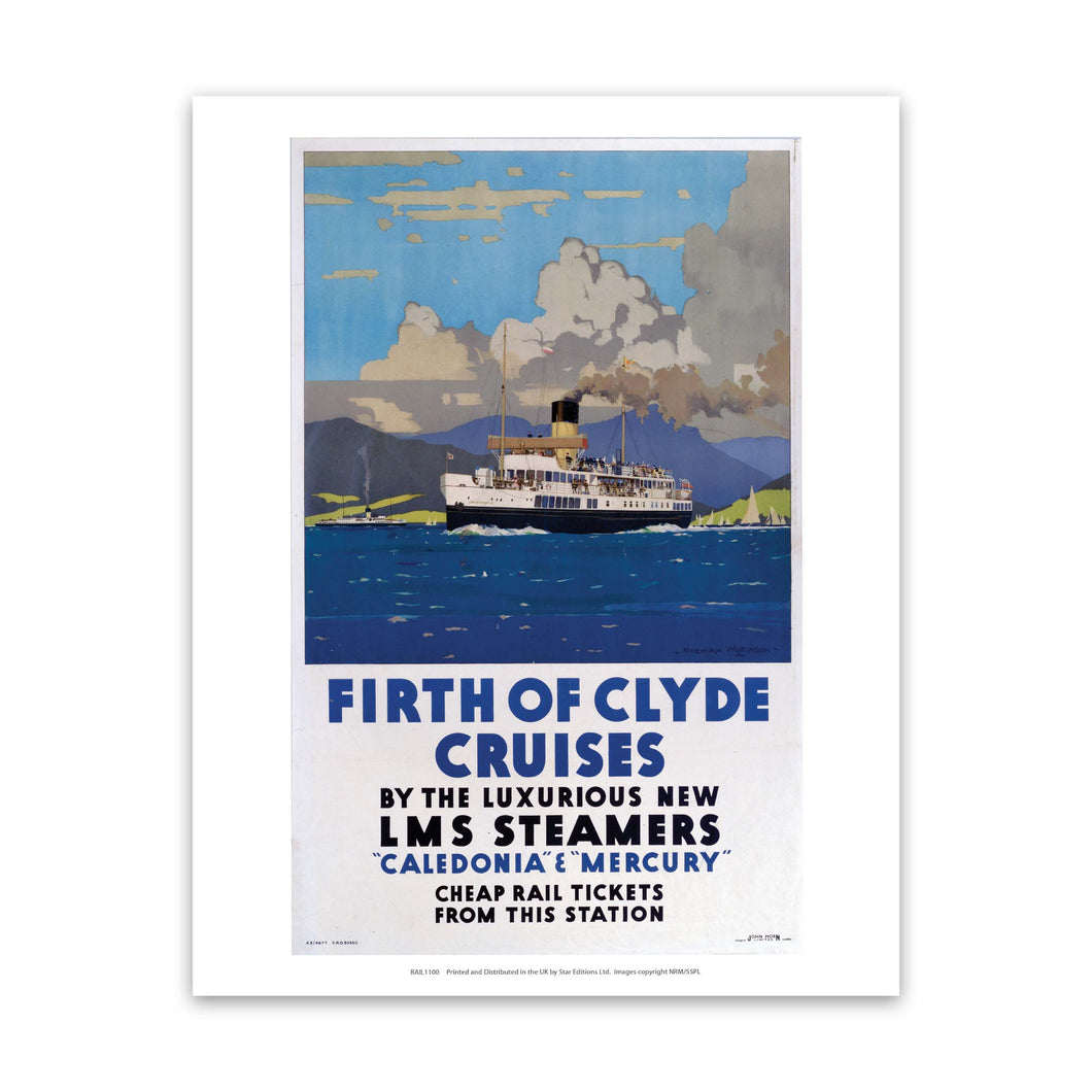 Firth of Clyde cruise's Art Print