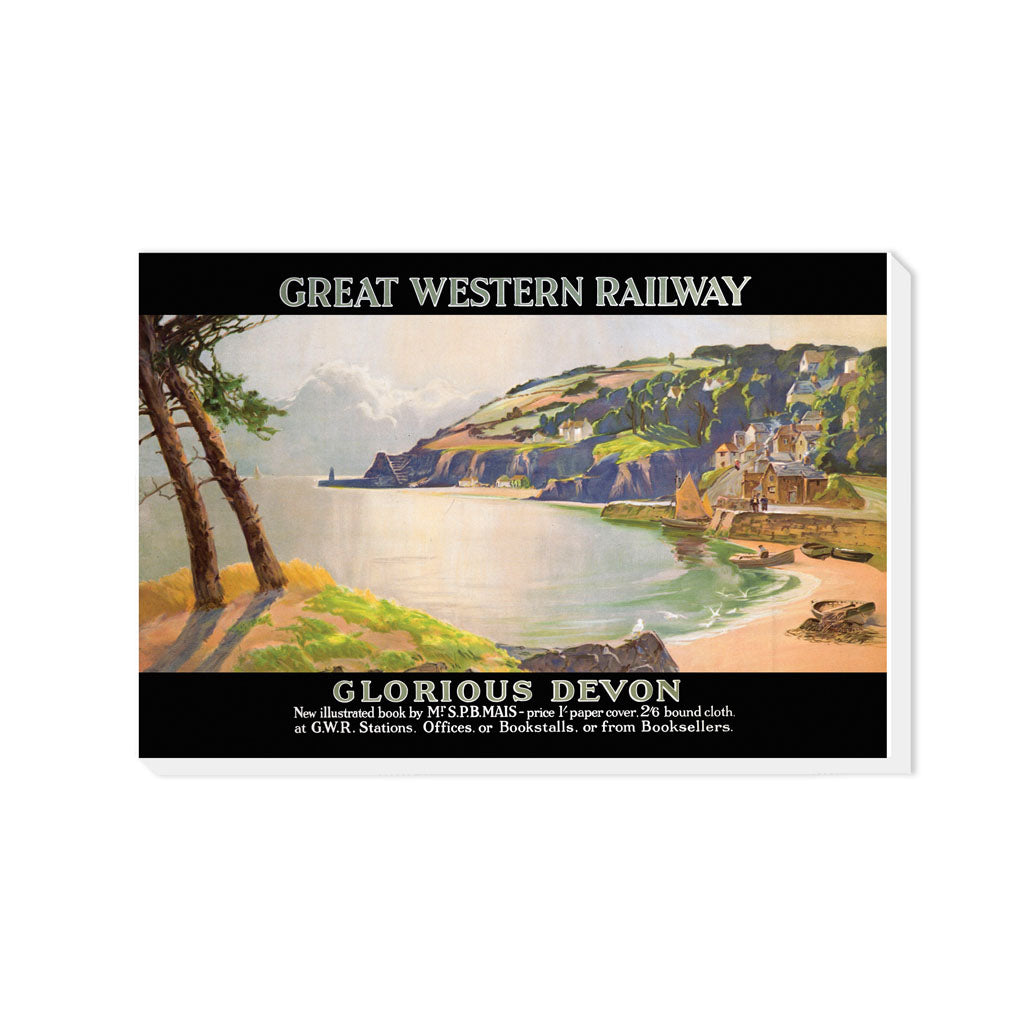 Glorious Devon - Great Western Railway - Canvas