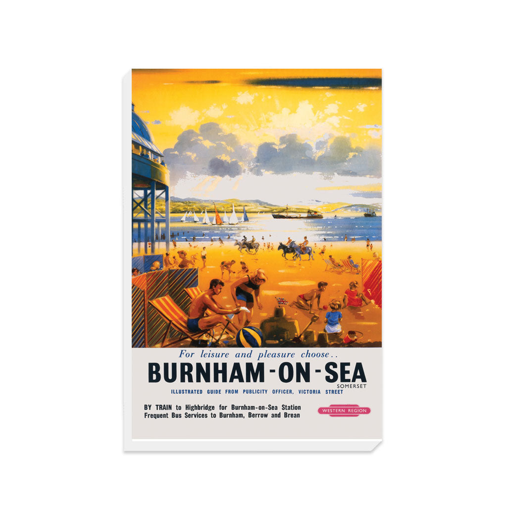Burnham-on-Sea for Leisure and Pleasure - Canvas