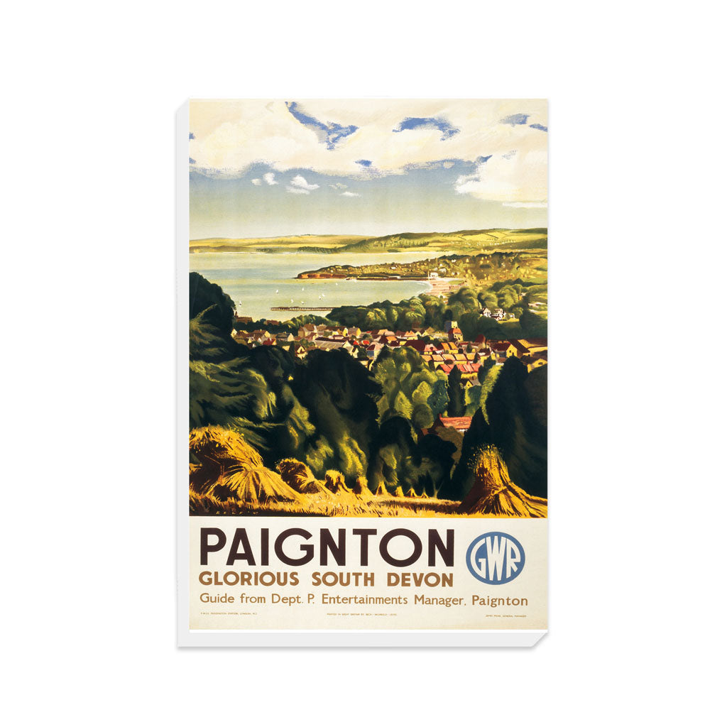 Paignton - Glorious South Devon - Canvas