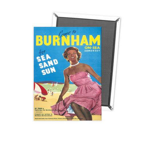 Burnham-on-sea, Somerset Fridge Magnet