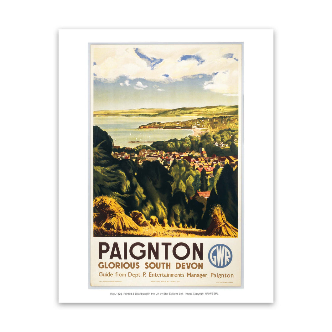 Paignton - Glorious South Devon Art Print