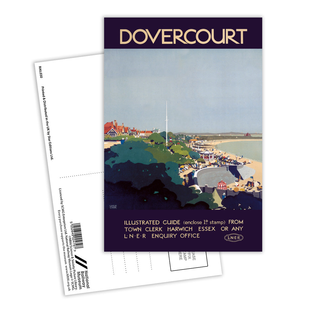 Dovercourt Postcard Pack of 8