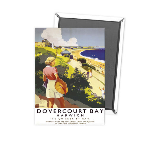 Dovercourt bay, Harwich Fridge Magnet