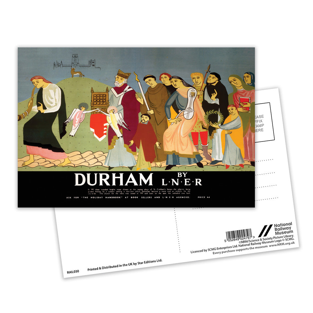 Durham - Procession Postcard Pack of 8