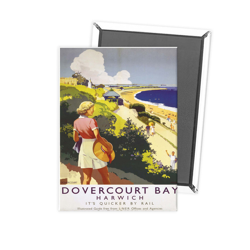 Dovercourt Bay, Seaside Fridge Magnet