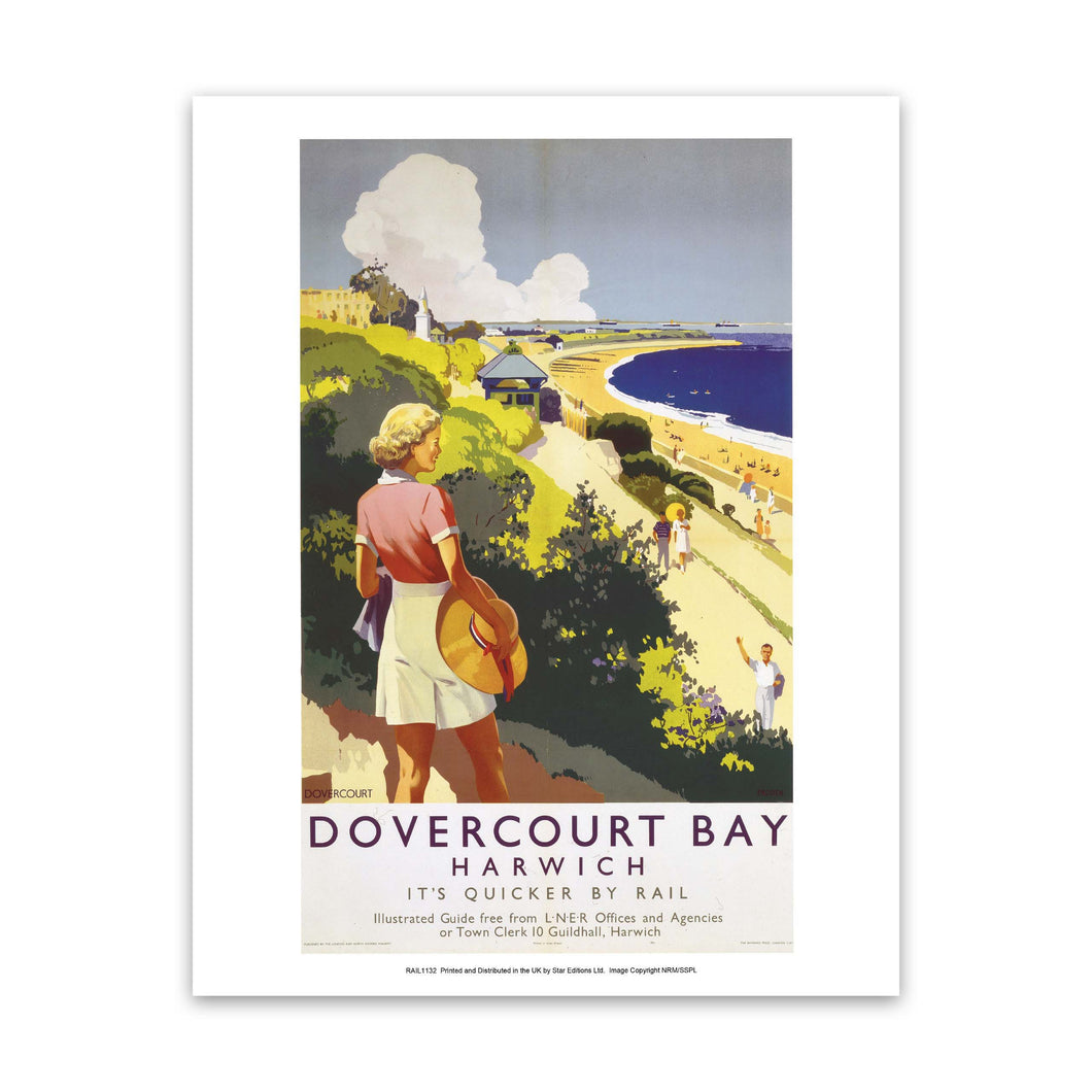 Dovercourt Bay, Harwich Seaside Art Print