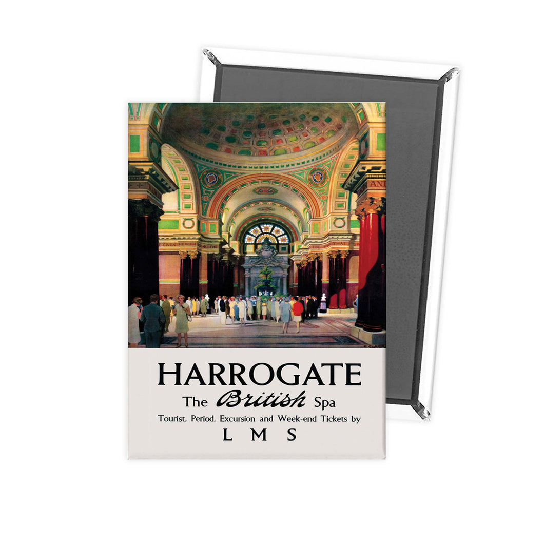 Harrogate, The british spa Fridge Magnet