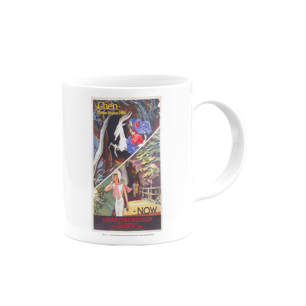 Then and now, Knaresborough Mug