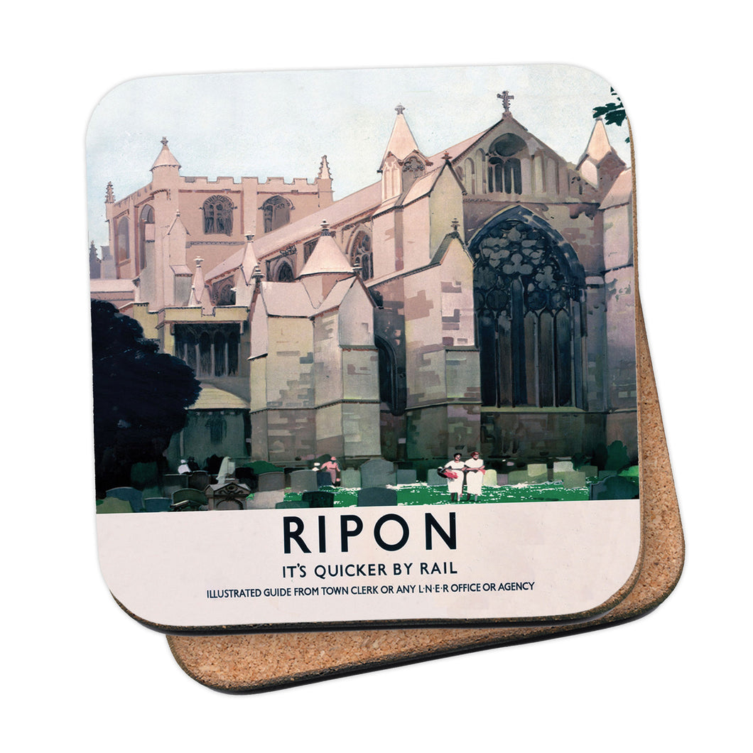Ripon, It's Quicker By Rail Coaster