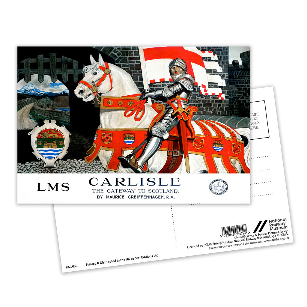 Carlisle, the gateway to Scotland Postcard Pack of 8