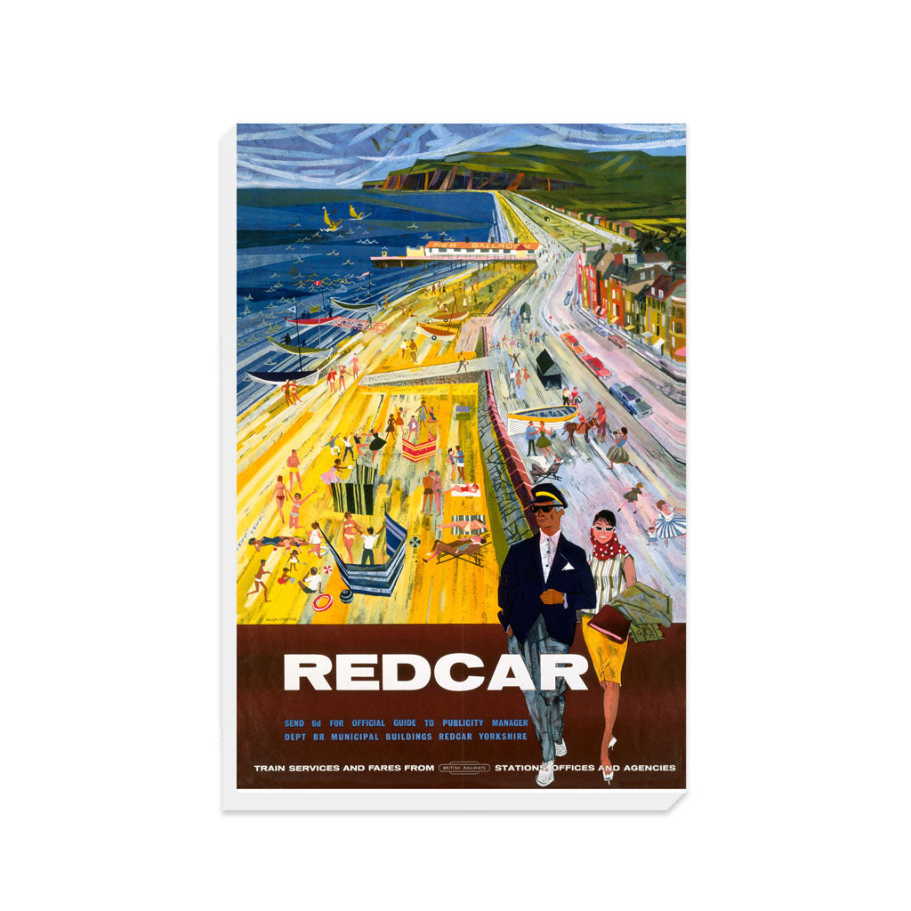 Redcar - Walk along the front - Canvas
