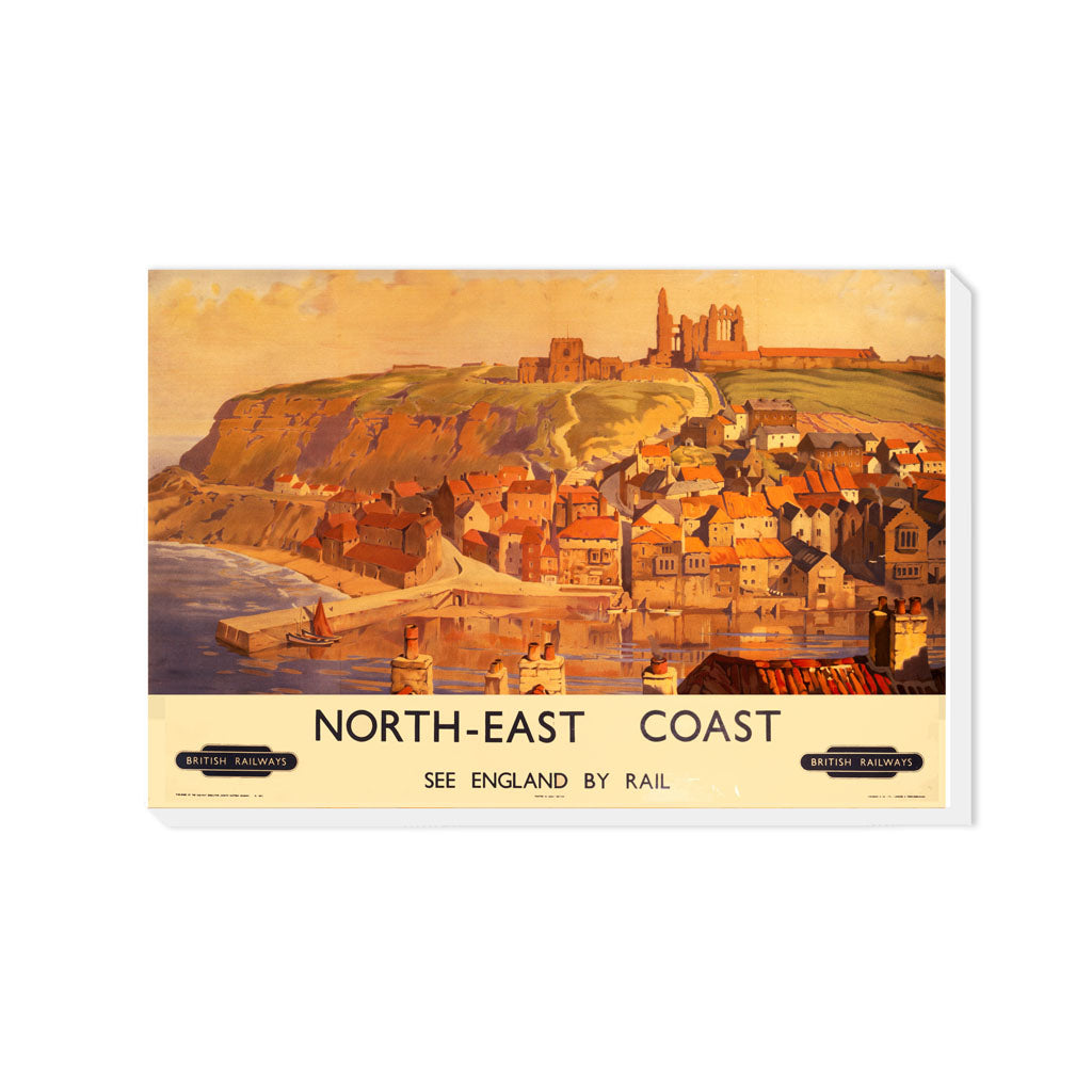 North-East Coast, see England by Rail - Canvas