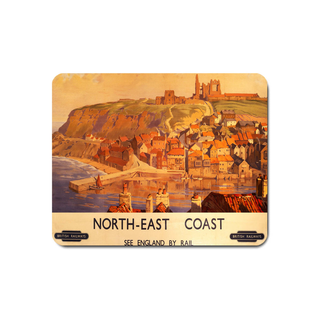 North-East Coast, see England by Rail - Mouse Mat