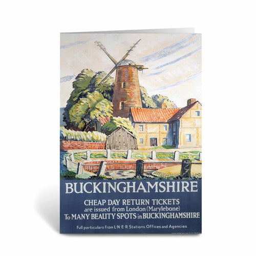 Buckinghamshire - Beauty Spots Greeting Card