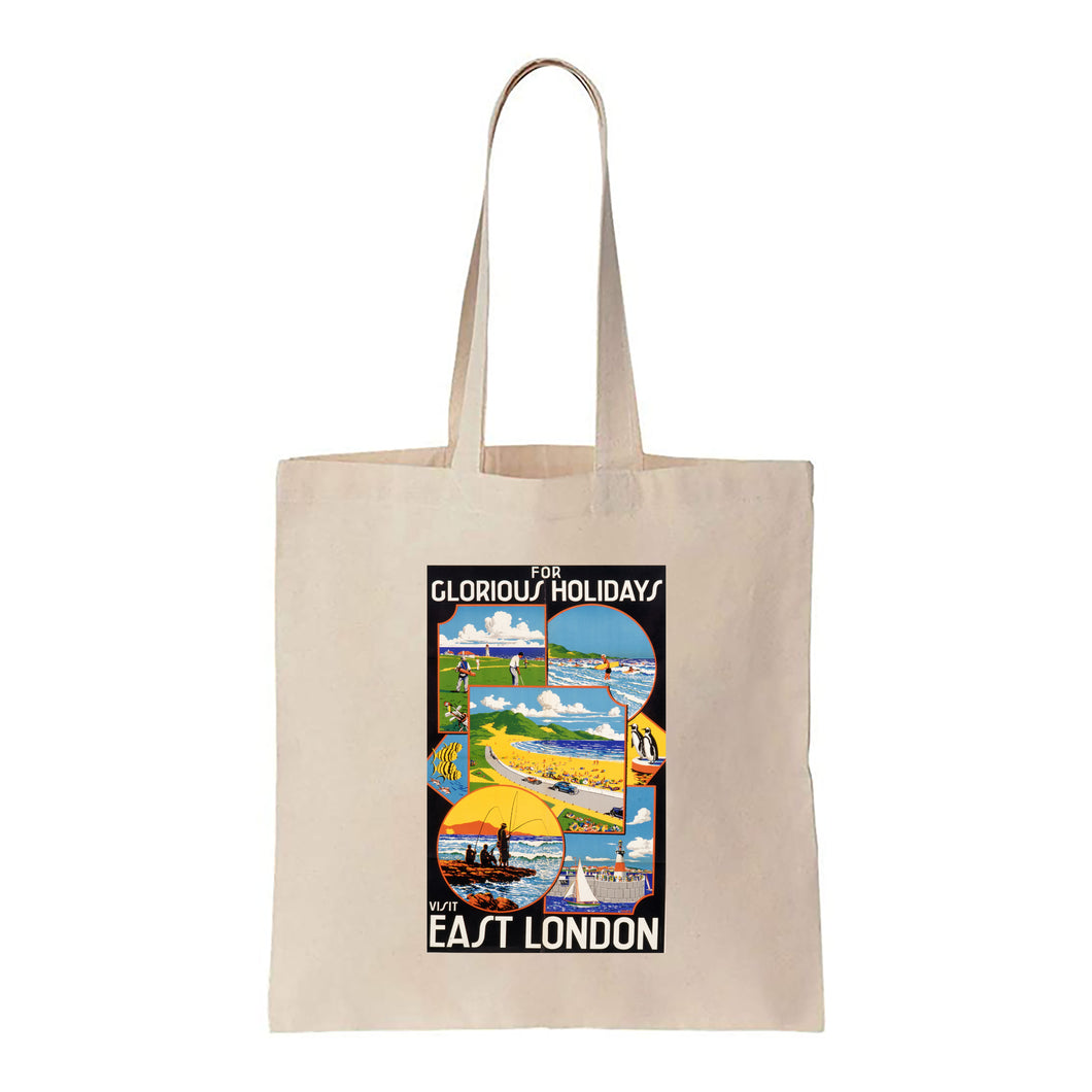 for Glorious Holidays Visit East London - Canvas Tote Bag