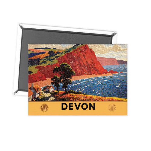 Devon Fridge Magnet