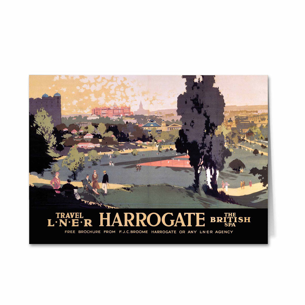 Harrogate, The British Spa Greeting Card