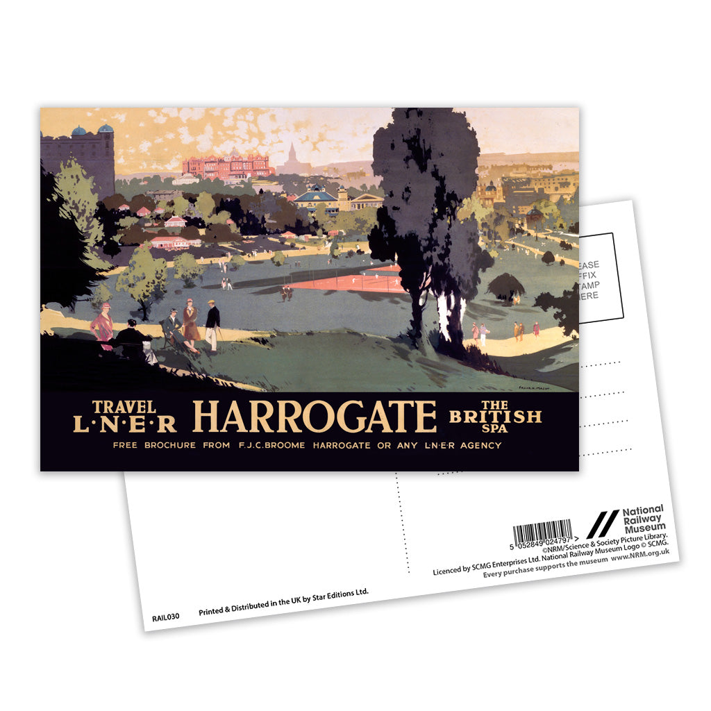 Harrogate, The British Spa Postcard Pack of 8