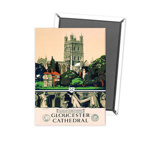 Gloucester cathedral Fridge Magnet