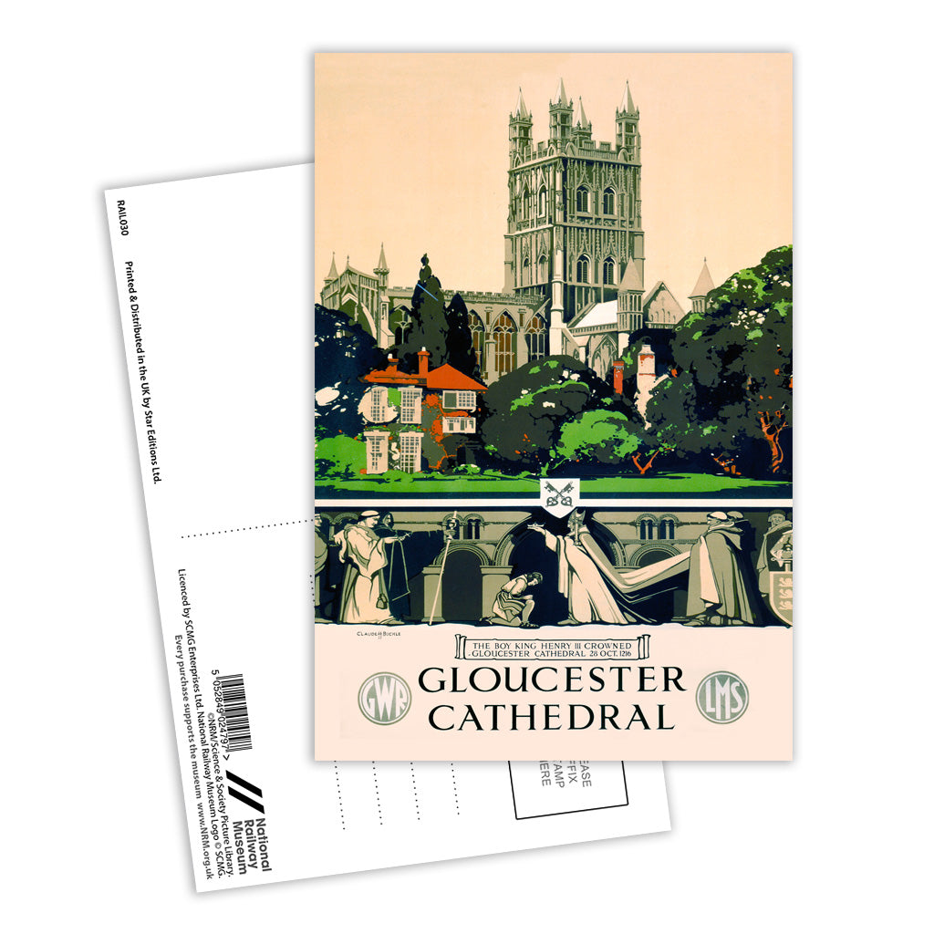 Gloucester Cathedral Postcard Pack of 8