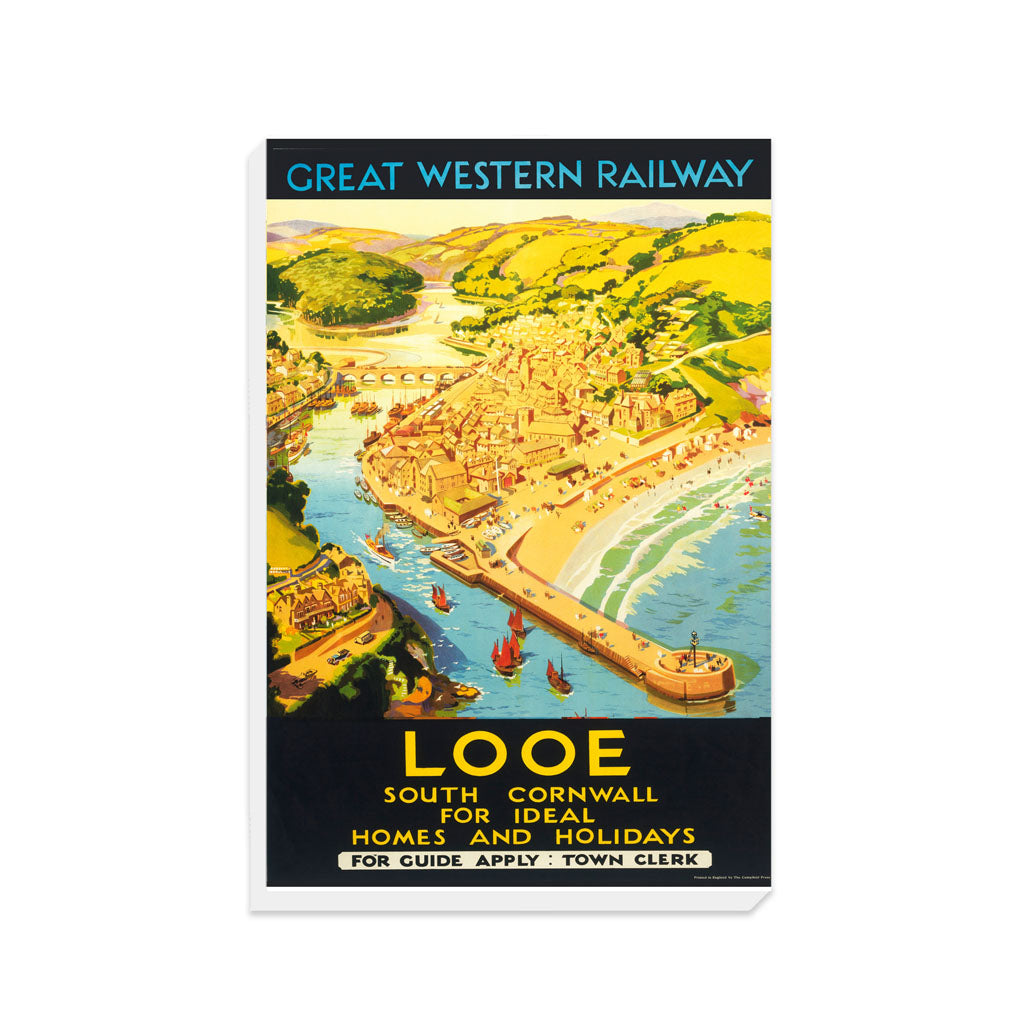 Looe, South Cornwall - Canvas